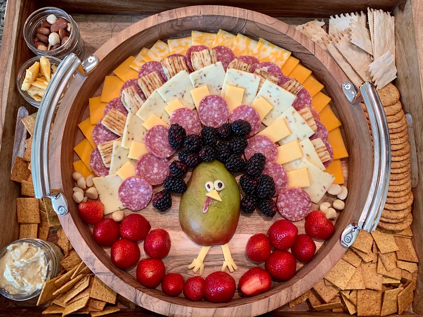 Turkey Day Charcuterie Board
