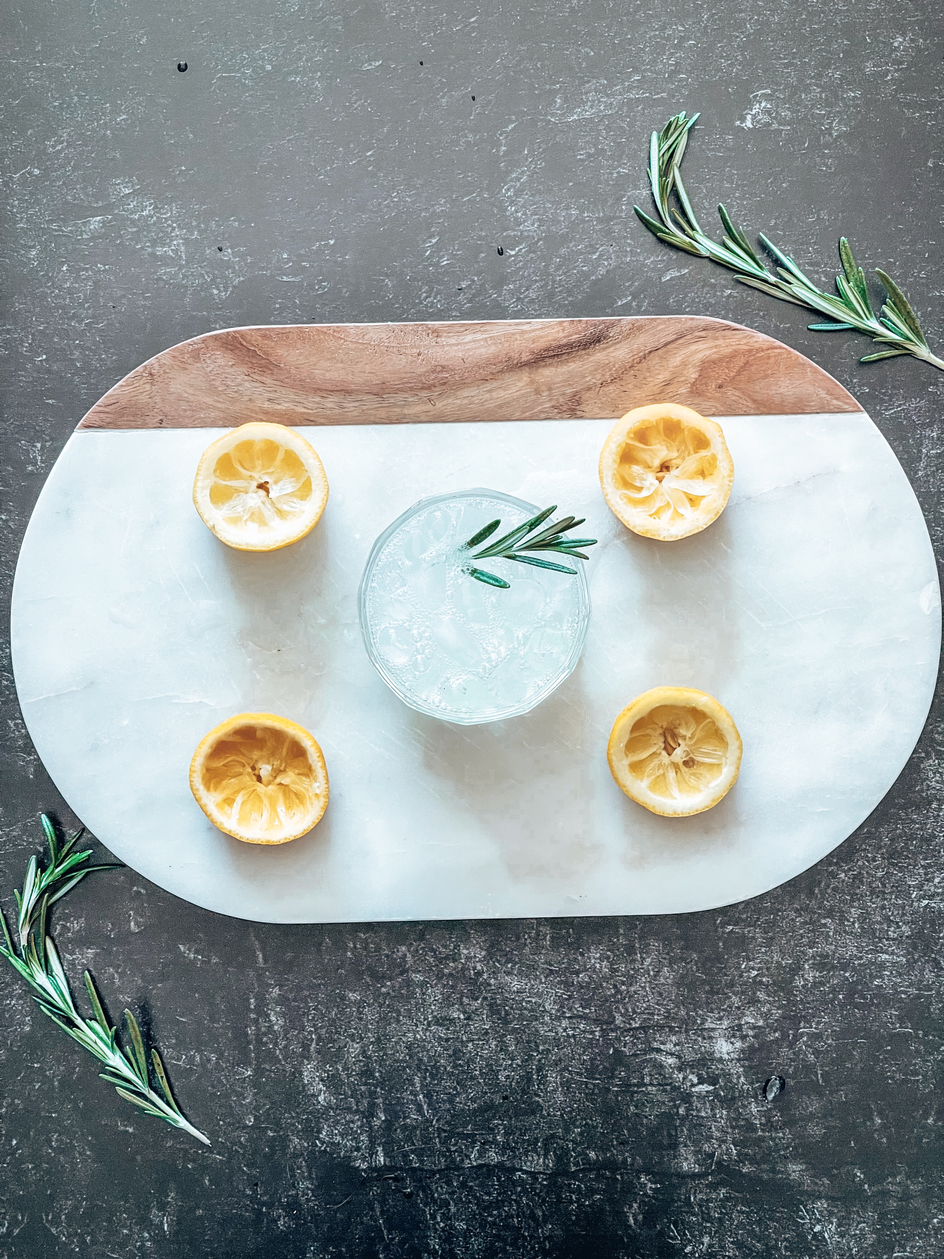 Rosemary Gin Fizz
