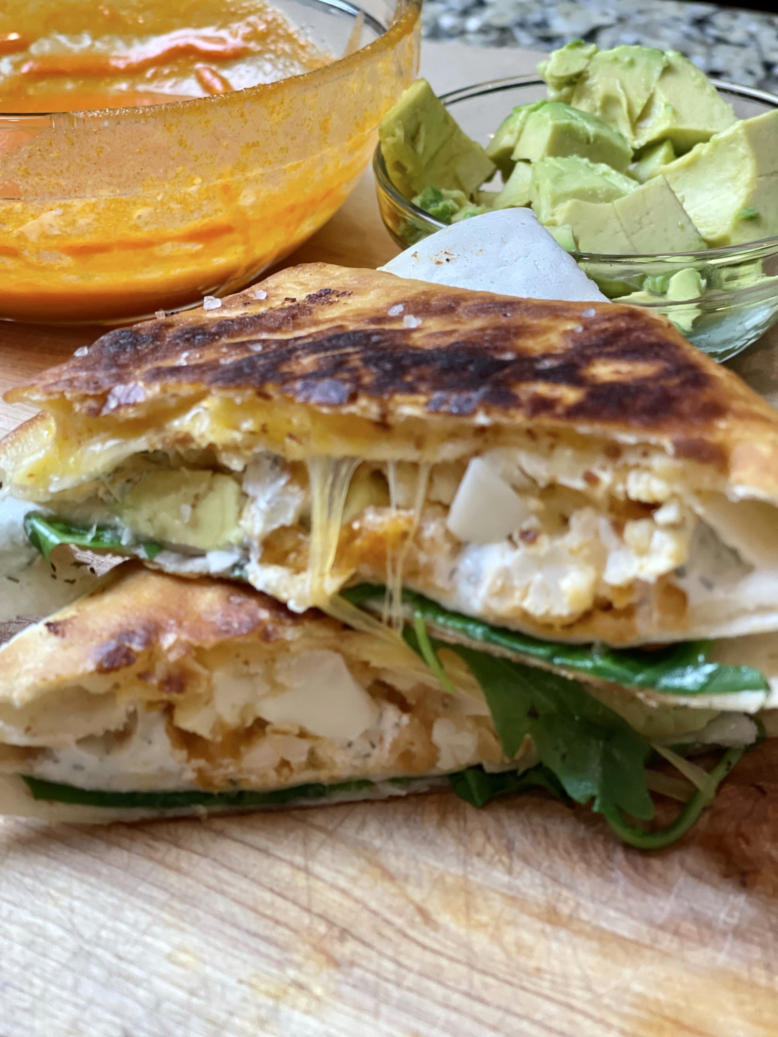 Buffalo Cauliflower Wraps