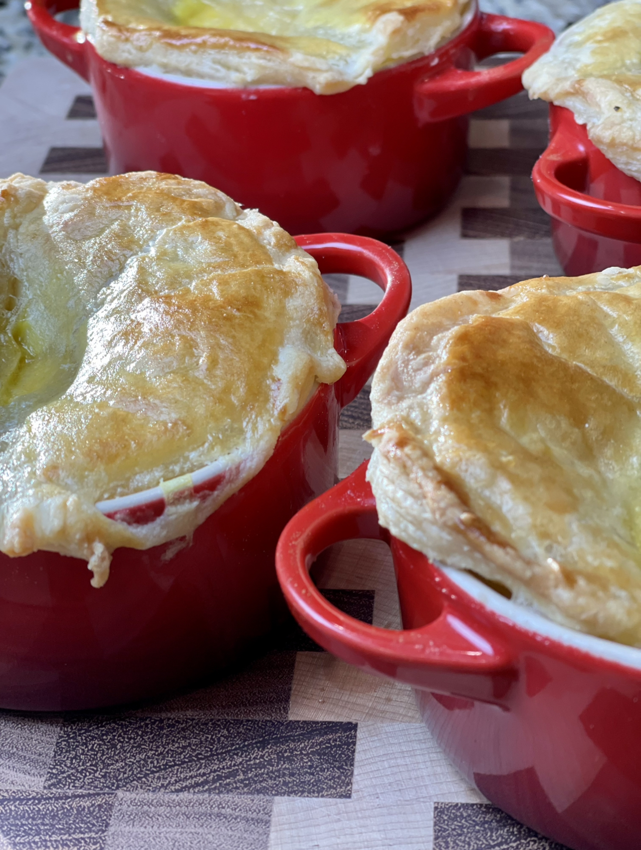 Rotisserie Chicken Mini Pot Pies