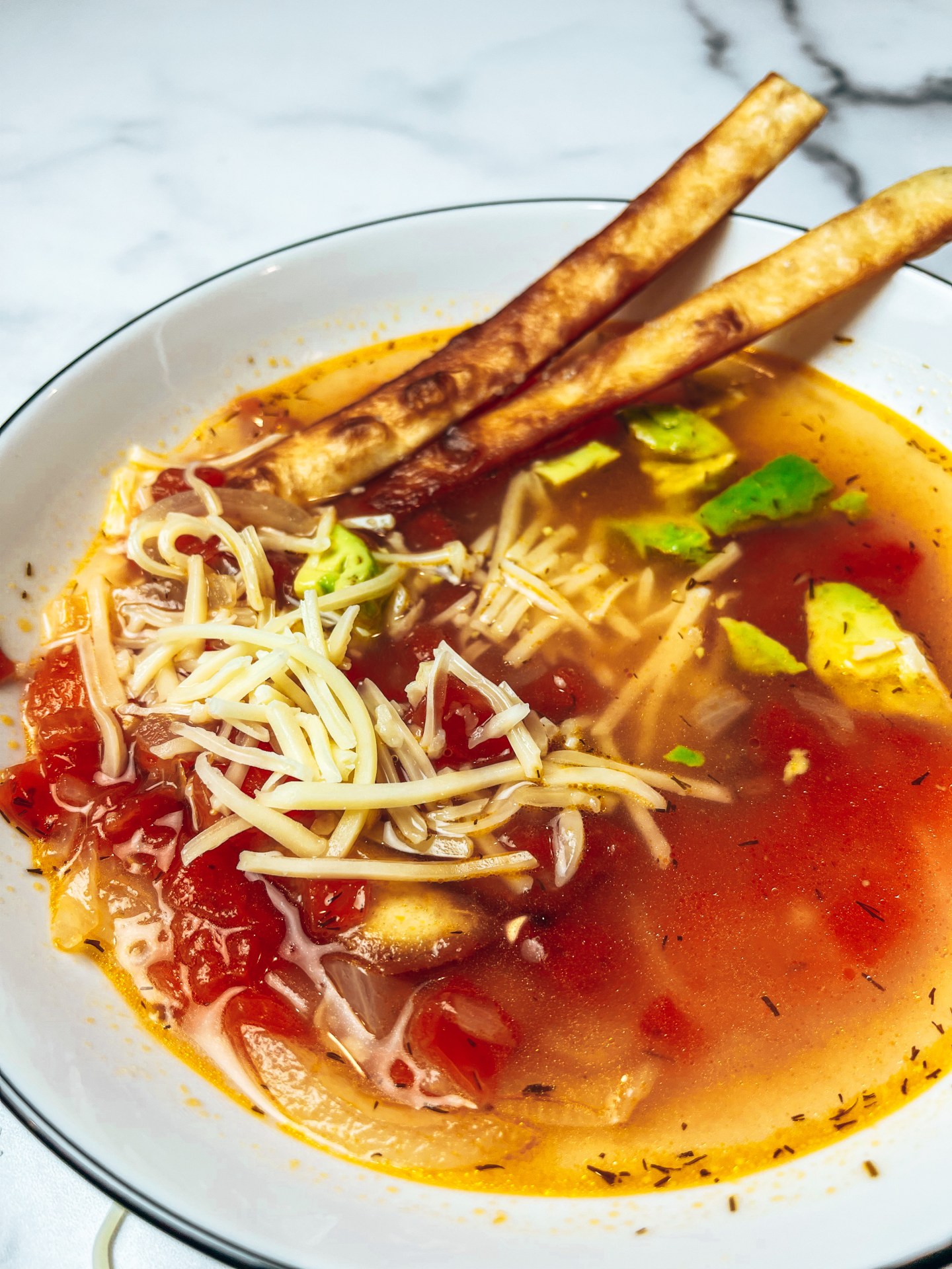 Traditional Tortilla Soup