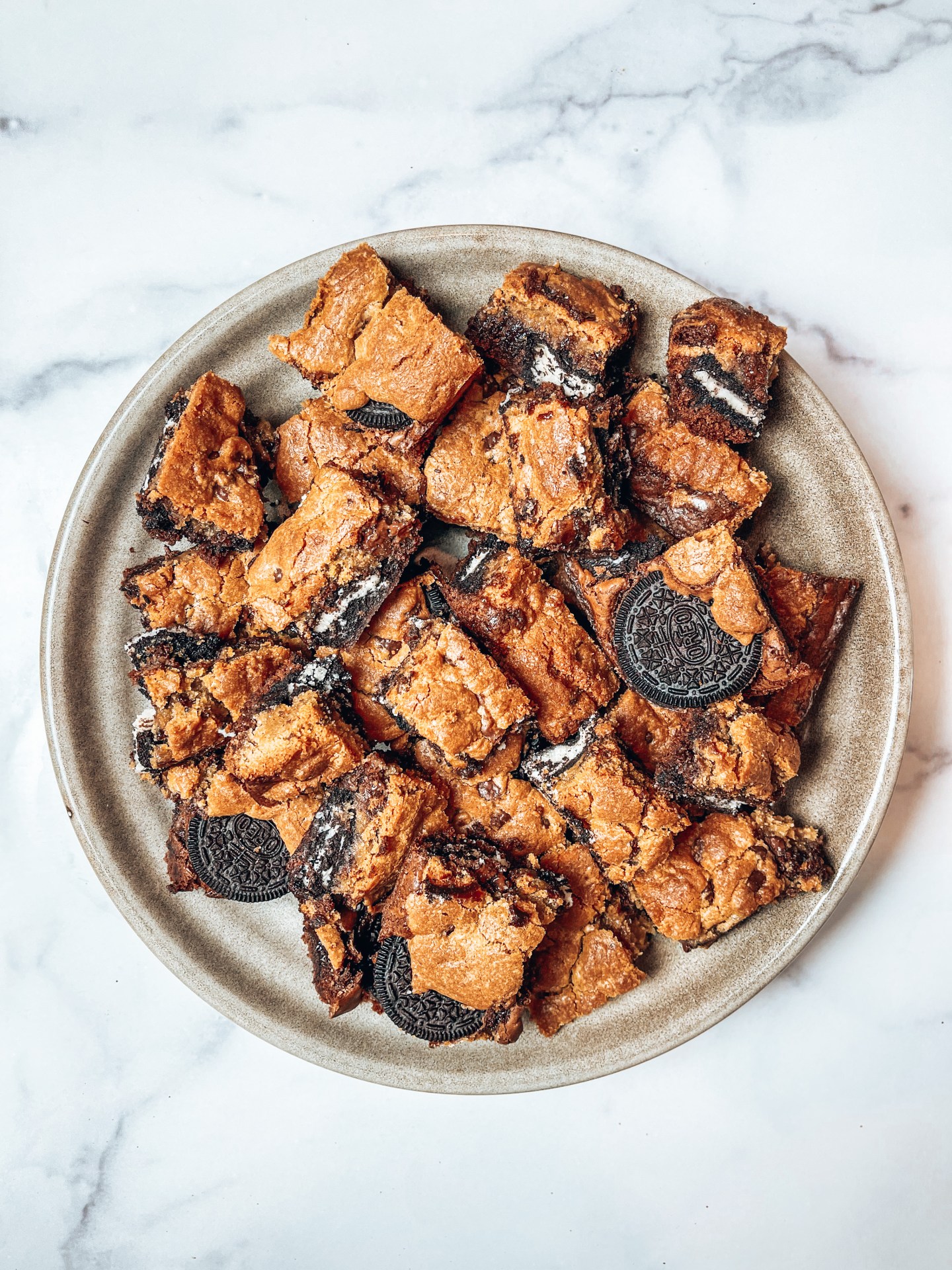 Brownie Oreo Cookie Bites