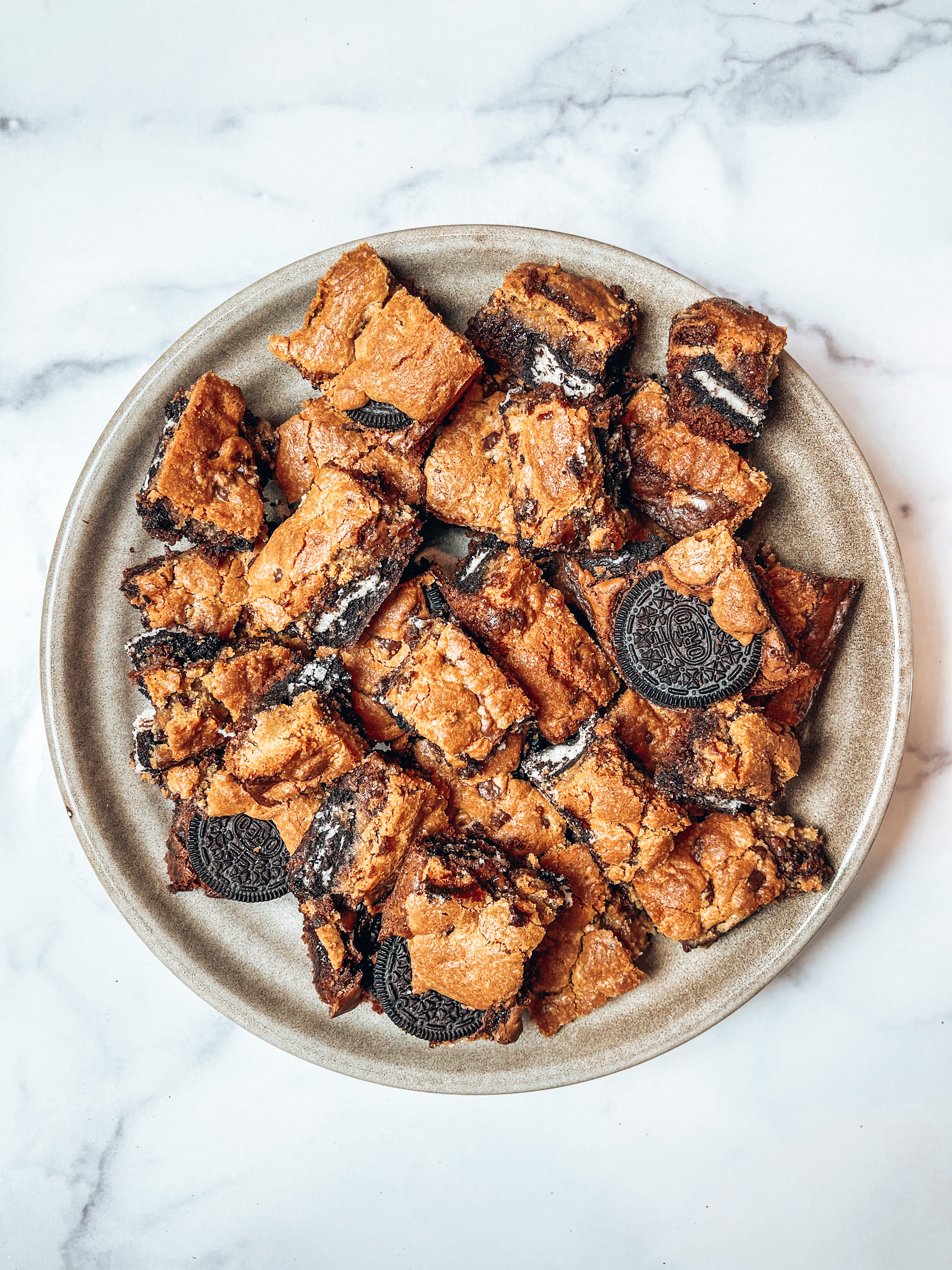 Brownie Oreo Cookie Bites