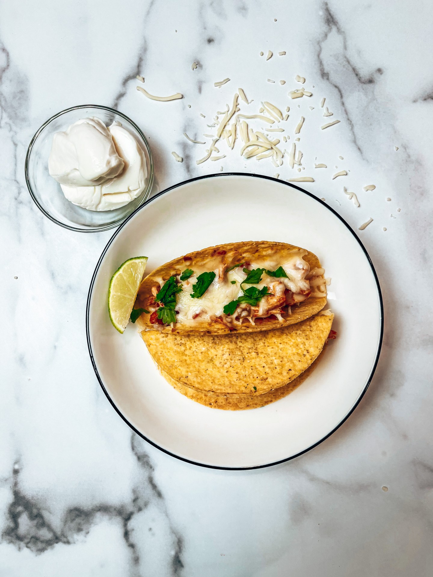 15 minute oven baked chicken tacos 