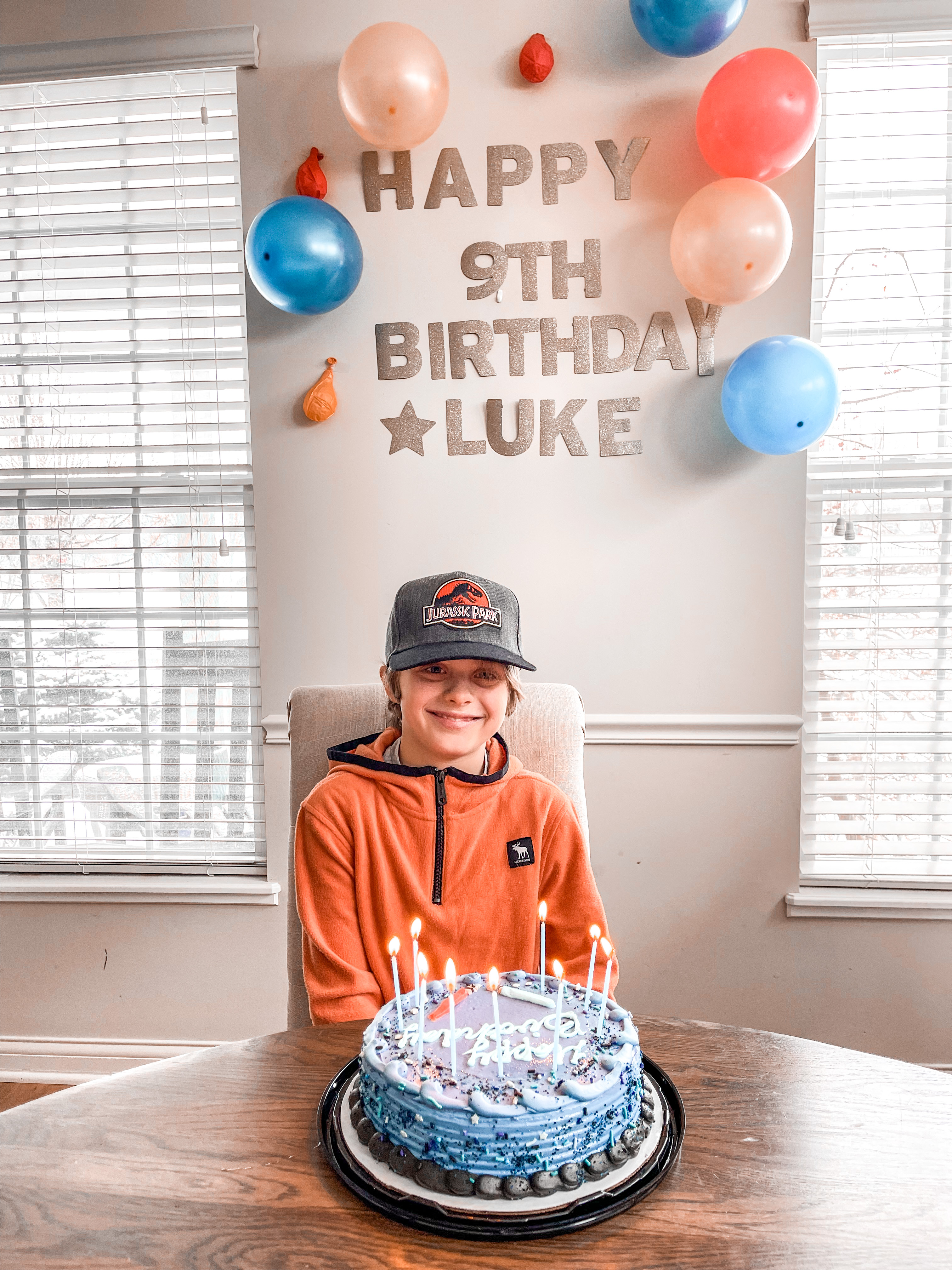 Luke you are 9!