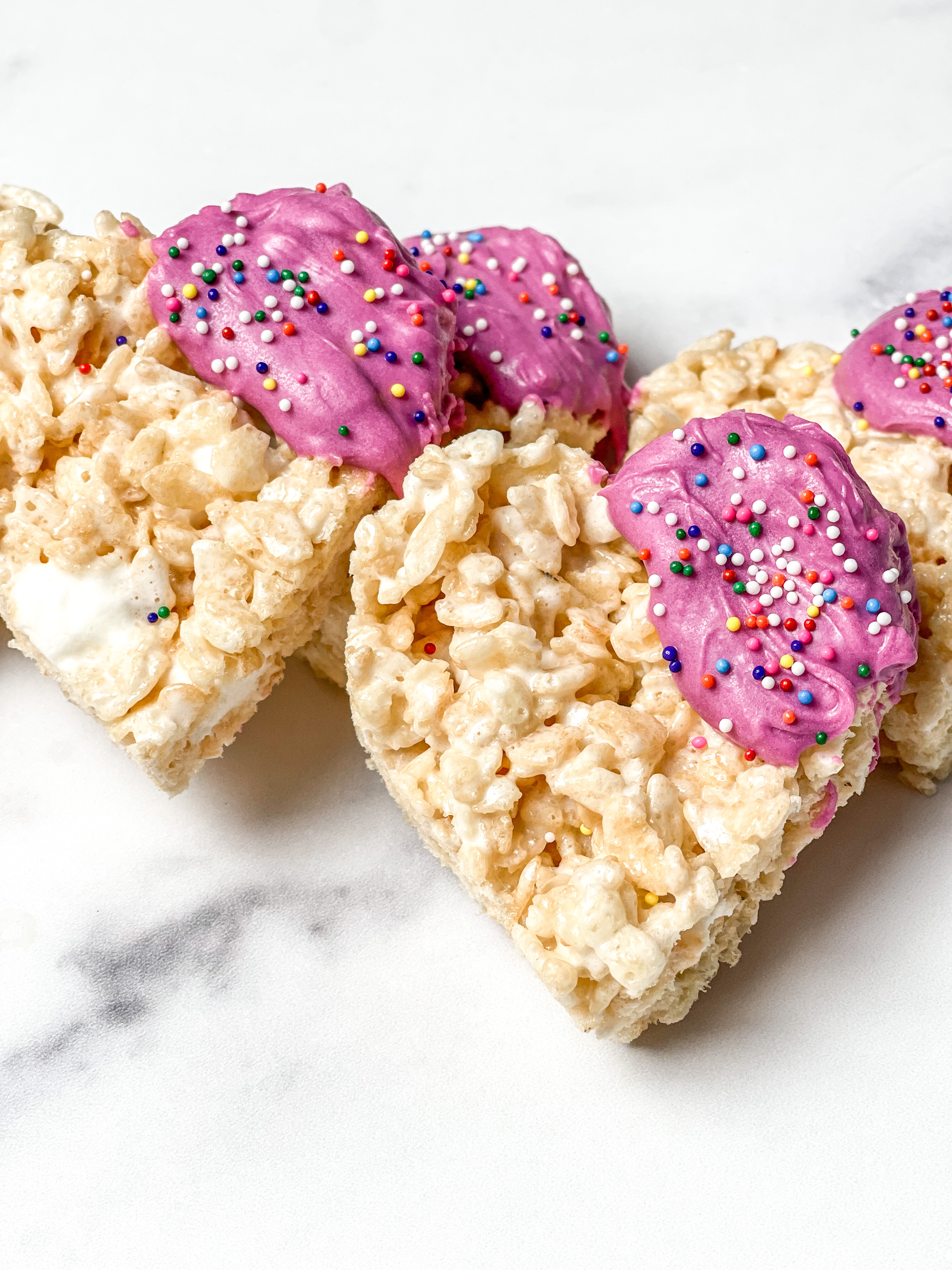 Easy Valentine's Day Rice Krispie Treats