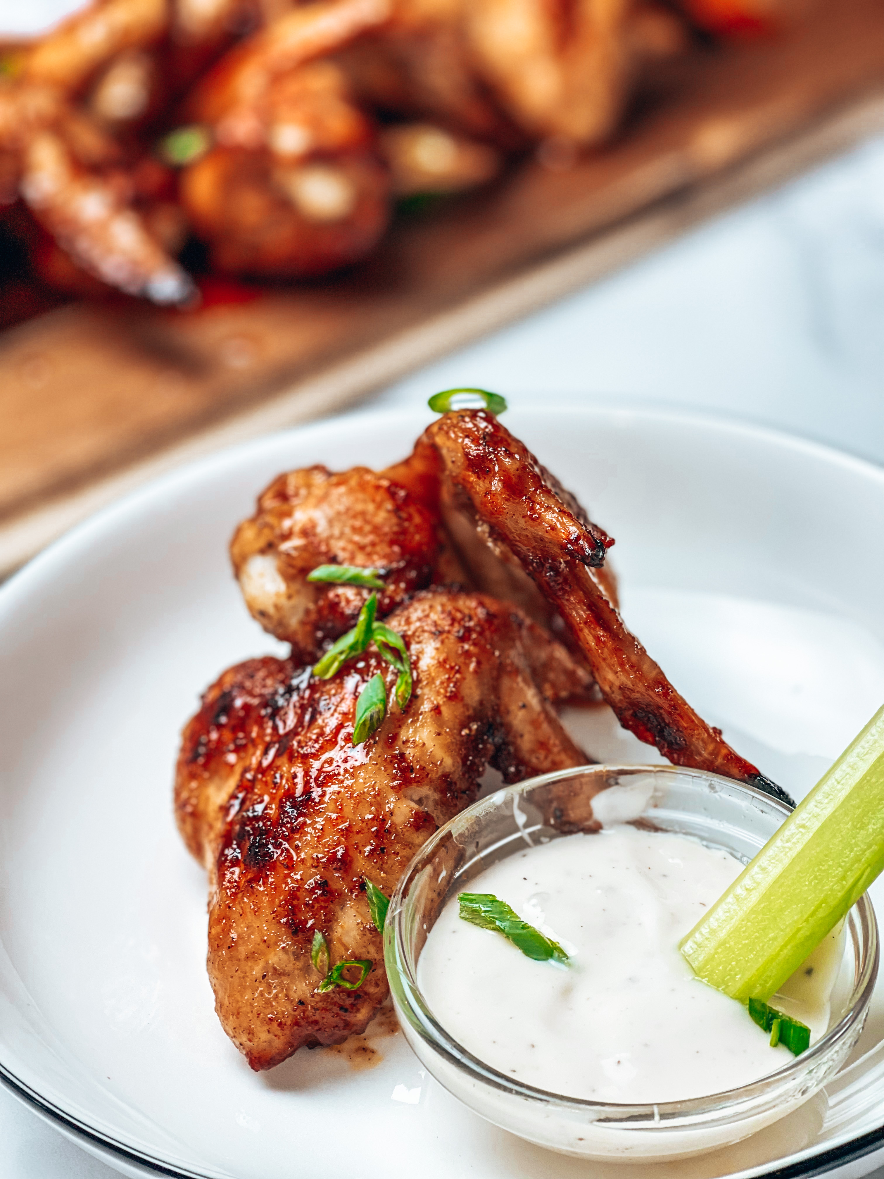 The BEST Sticky Chicken Wings